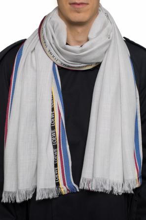 Striped scarf, zdjęcie 2 Striped scarf od Loewe